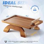 Clip-On Sofa Armrest Tray with Snack Table