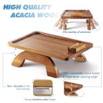 Clip-On Sofa Armrest Tray with Snack Table