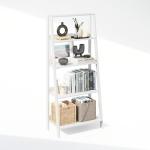 White 5-Tier Ladder Display Shelf