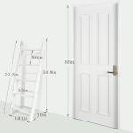 5-Tier Wooden Blanket Ladder for Living Room