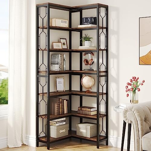 Corner display units