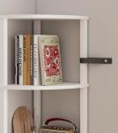 6-Tier LED Corner Shelf for Home Organization