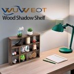 Rustic 9-Slot Shadow Box Display Shelf