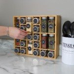 Crystal Display Shelf - Adjustable Bamboo Organizer