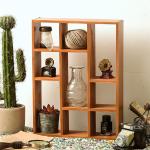 Wall-Mounted Shadow Box Display Shelf for Figurines