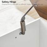 Retro Wooden Storage Bench and Entryway Organizer