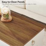 Retro Wooden Storage Bench and Entryway Organizer