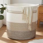 Stylish 100L Laundry Hamper with Handles