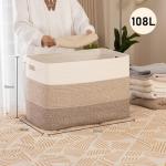 Large Cotton Rope Storage Basket - 108L