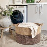 Extra Large Wicker Storage Basket for Home Organization