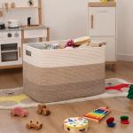 Large Cotton Rope Storage Basket - 108L