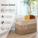 Large Cotton Rope Storage Basket - 108L