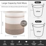 Stylish 100L Laundry Hamper with Handles