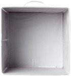 Collapsible Cube Storage Bins with Handles, 6-Pack