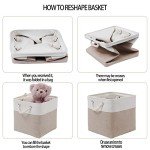 11-Inch Collapsible Fabric Storage Bins - 6 Pack