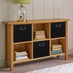 Black Foldable Storage Cubes with Dual Handles