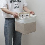 11-Inch Collapsible Fabric Storage Bins - 6 Pack