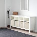 Foldable Fabric Storage Bins - 2 Pack (Beige)