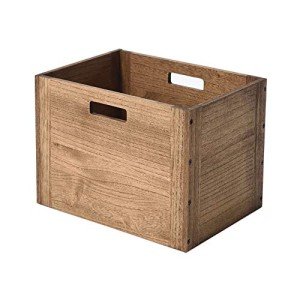 Stackable Wood Storage Bins for Home Organization