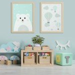 Wooden Crates for Home Organization - 2 Pack