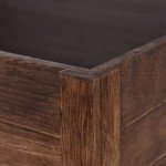 Set of 3 Rustic Wooden Storage Crates
