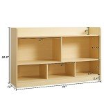 Kids 5-Section Toy and Book Organizer