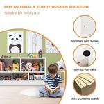 Kids 5-Section Toy Storage Organizer - White