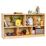 Kids’ 2-Shelf Bookcase & Toy Storage Organizer