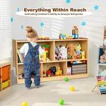 Kids’ 2-Shelf Bookcase & Toy Storage Organizer