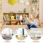 Kids’ 2-Shelf Bookcase & Toy Storage Organizer