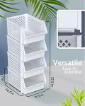 Stackable Storage Bins for Pantry and Home