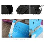Kids' Toy Storage Organizer with Wheels - 4 Baskets