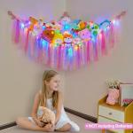 LED Toy Hammock for Stuffed Animal Storage
