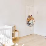Hanging Net for Stuffed Animal Storage – Cream