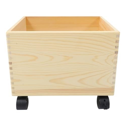Rolling toy crates