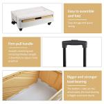 Rolling Storage Bins with Wheels for Easy Organization