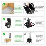 Rolling Storage Bins with Wheels for Easy Organization