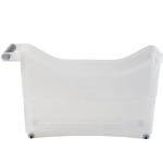 Lakeside Collection Rolling Plastic Storage Bin