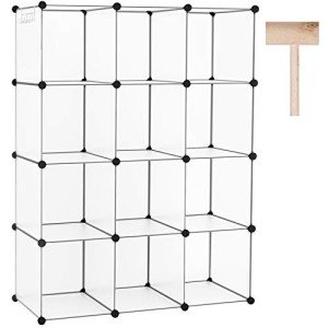 12-Cube Storage Organizer for Home and Office