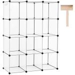 12-Cube Storage Organizer for Home and Office