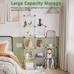 12-Cube Storage Organizer for Home and Office