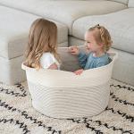 XXXL Large Cotton Rope Organizing Basket