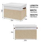Stylish Large Toy Storage Box with Dividers
