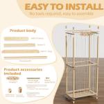 Topfeel Large Stuffed Animal Storage Organizer