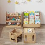Montessori Front-Facing Bookshelf for Kids