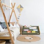 Stylish Kids Bookshelf - Modern Montessori Design