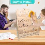 Toddler-Friendly Wooden Bookshelf for Kids
