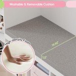 Kids Bookshelf and Reading Nook with Cushion