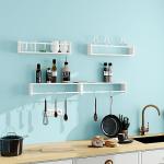 Set of 4 Floating Bookshelves for Nursery Storage