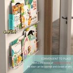 Clear Floating Bookshelf for Kids’ Rooms